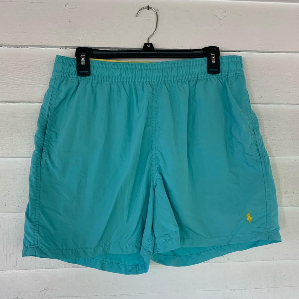 Polo swim trunks
